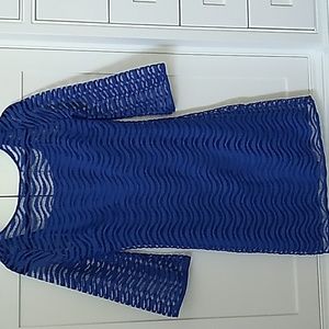 Nwt Lilly pulitzer Topanga dress xs wave knit lace